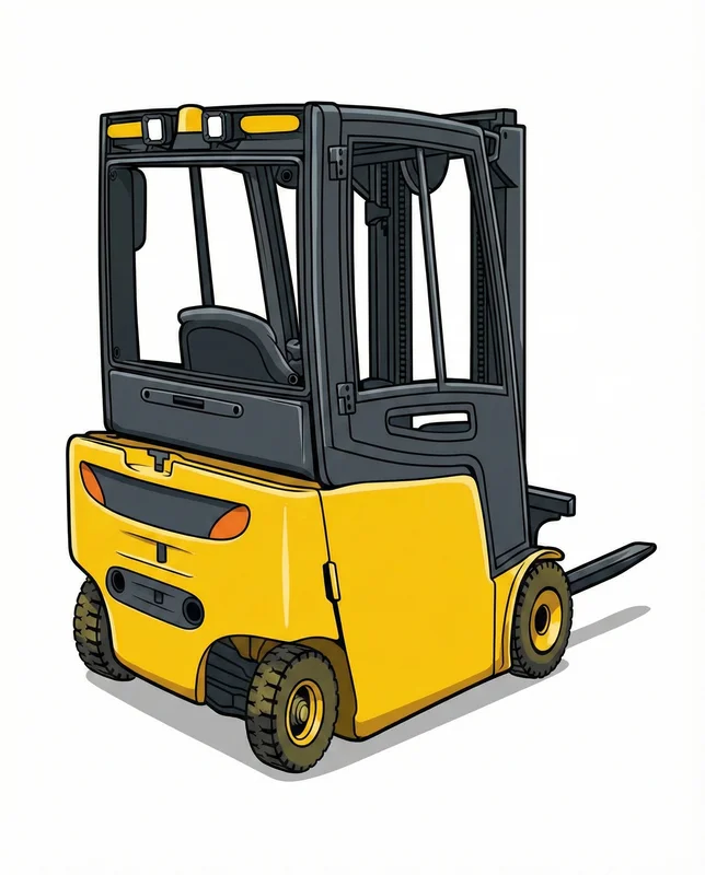 Gegengewichtsstapler - Bild 2