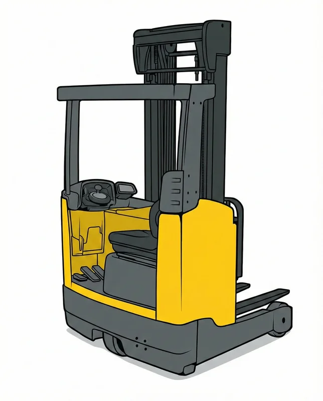 Quersitz-, Hochregal- und Vierwegestapler - Bild 1