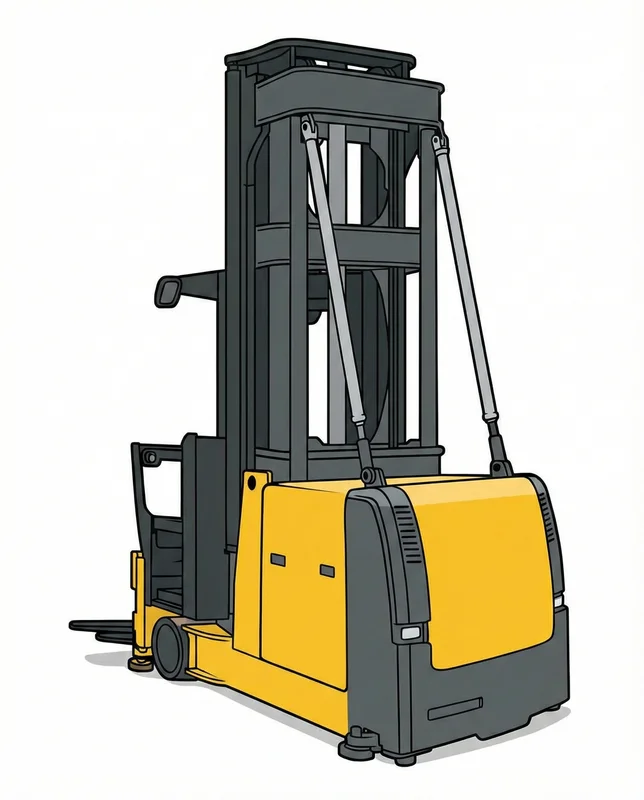 Quersitz-, Hochregal- und Vierwegestapler - Bild 3