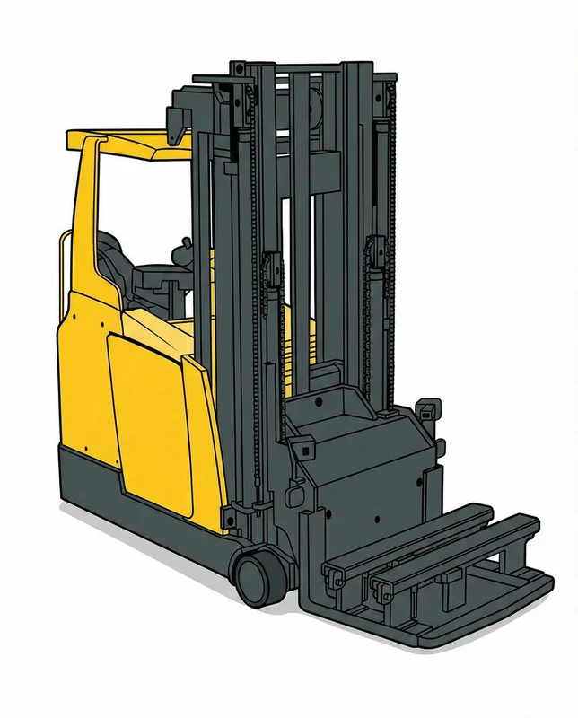 Quersitz-, Hochregal- und Vierwegestapler - Bild 4
