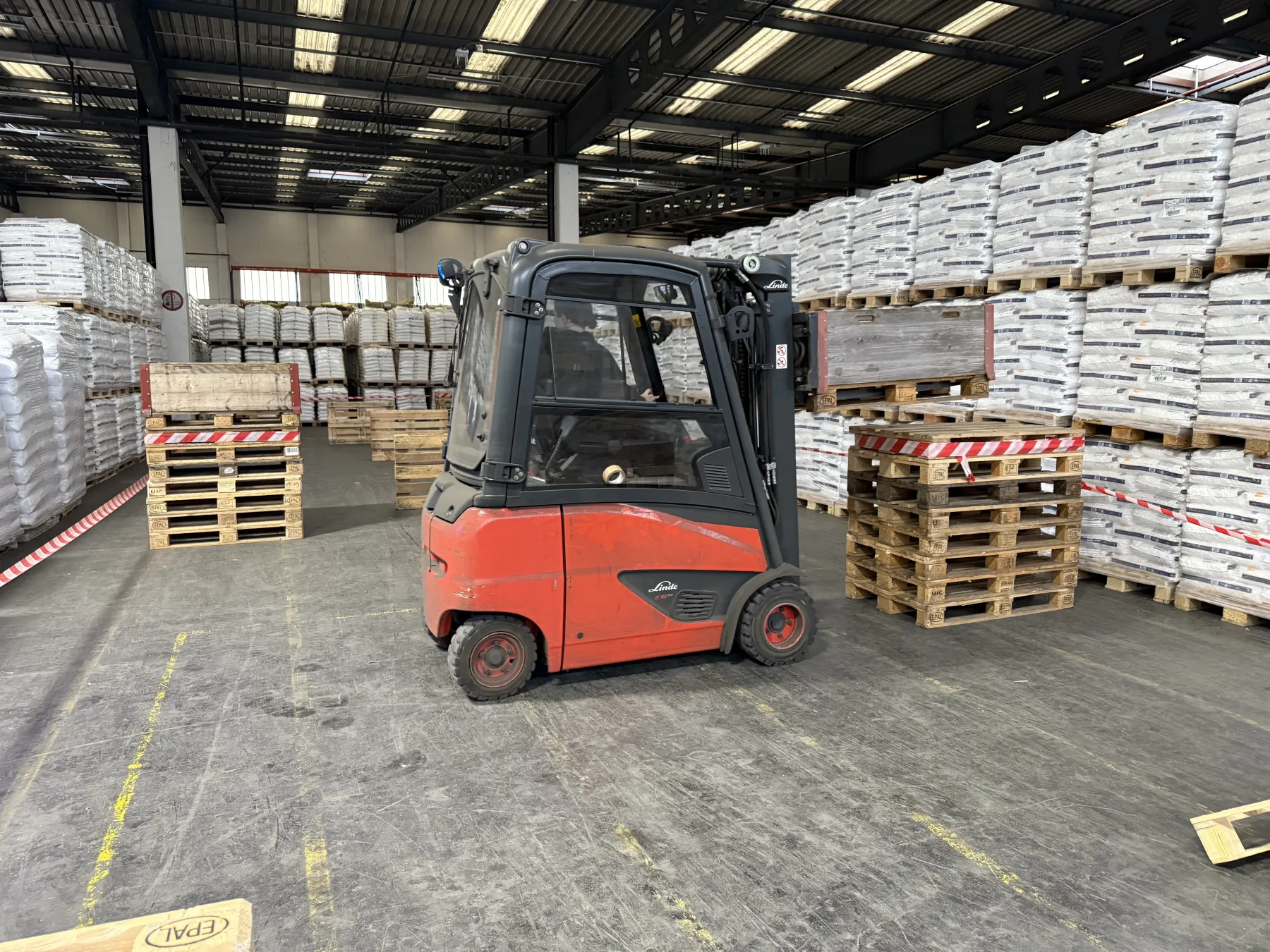 Fahrtechnik-Übung im Lager